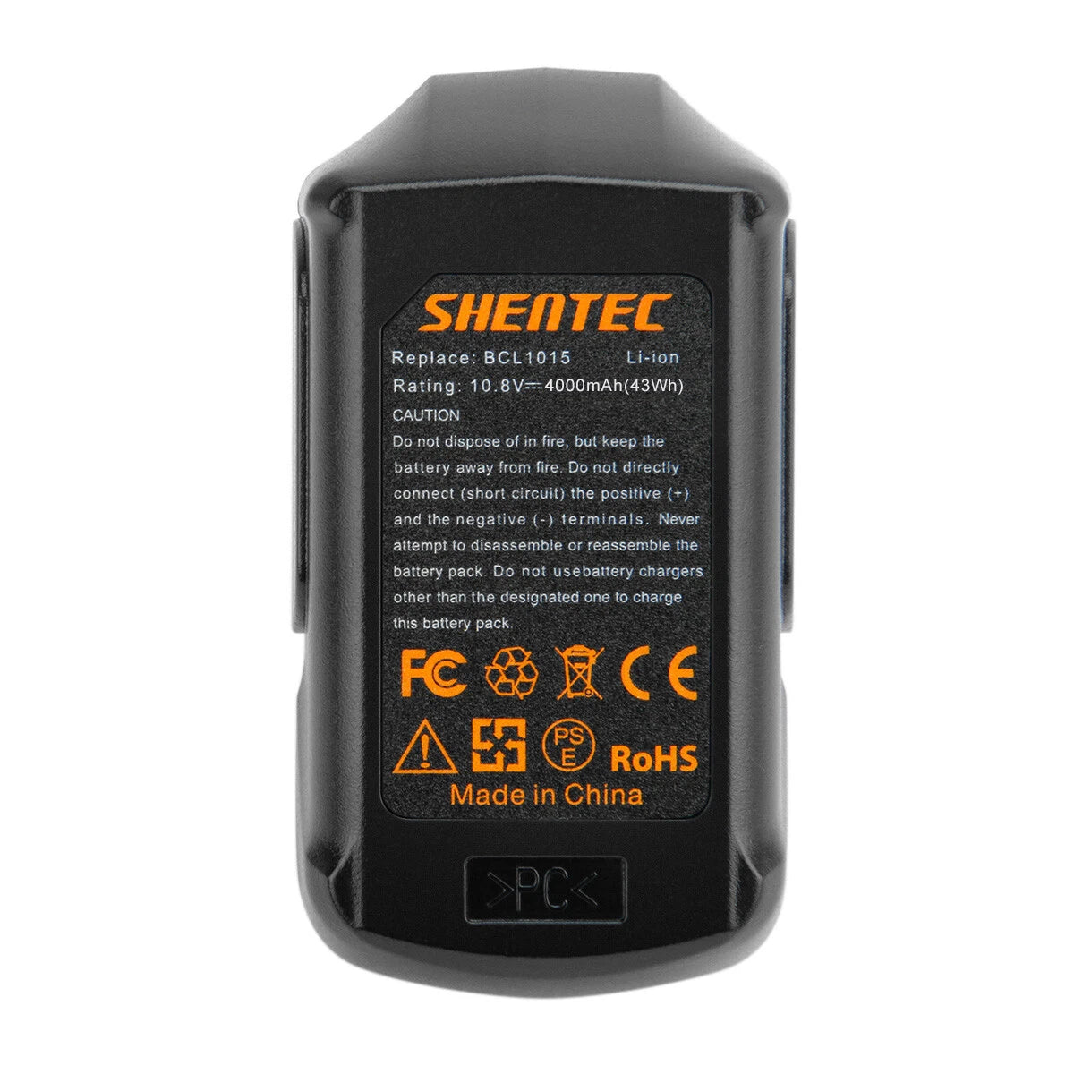 SHENTEC 10.8V 4Ah Li-ion batterij voor Hitachi BCL1015 BCL1030 CJ10DL 329371