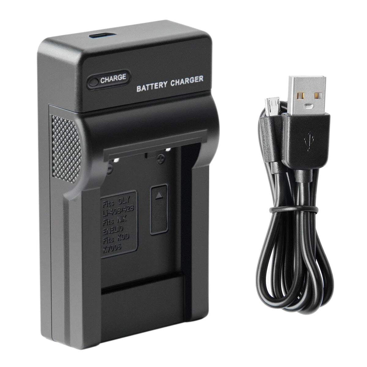 SHENTEC 3.6V 1200mAh accu voor Fujifilm NP-45 Olympus Nikon EN-EL10 + oplader