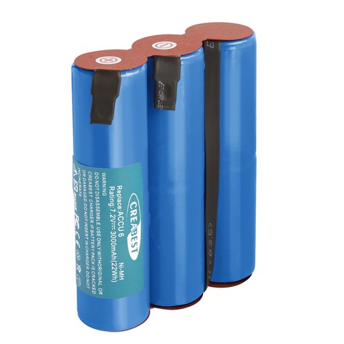 SHENTEC 3000mAh 7.2V Ni-MH Batterij voor Gardena Heggenscharen Accu 6 Batterij 6 Gras-scharen ST 6