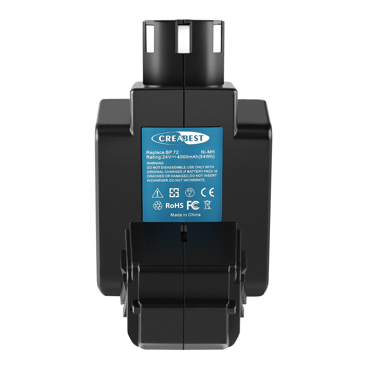 SHENTEC 24V-batterij 4000mAh Ni-MH voor Hilti BP72 BP 72 BP60 C7/36 TCU 7/36 C 7/24 TE5A