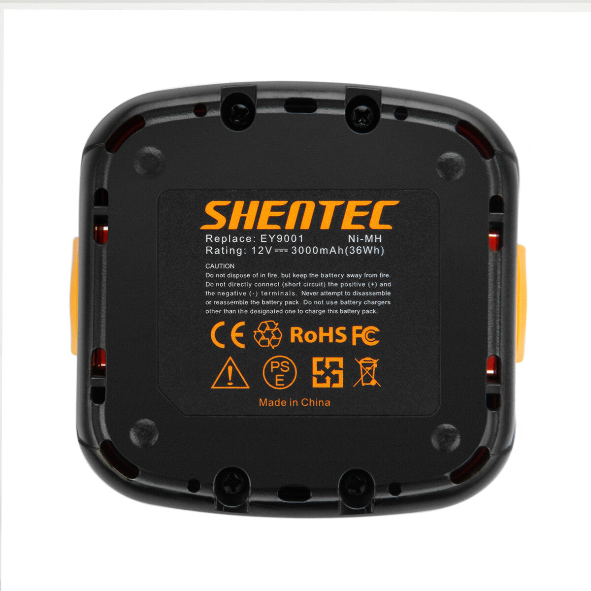 SHENTEC 12V 3.0AH Ni-MH-accu voor Panasonic EY9200 EY9201 EY9001 EY9108 EY6405FQKW