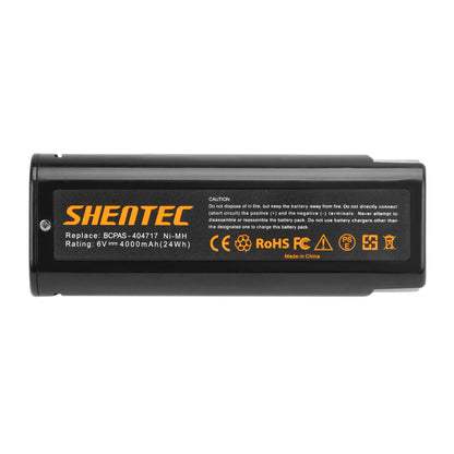 SHENTEC 4AH 6V Ni-MH BATTERIJ VOOR PASLODE 404717 900400 902200 IM50 IM65 IM250