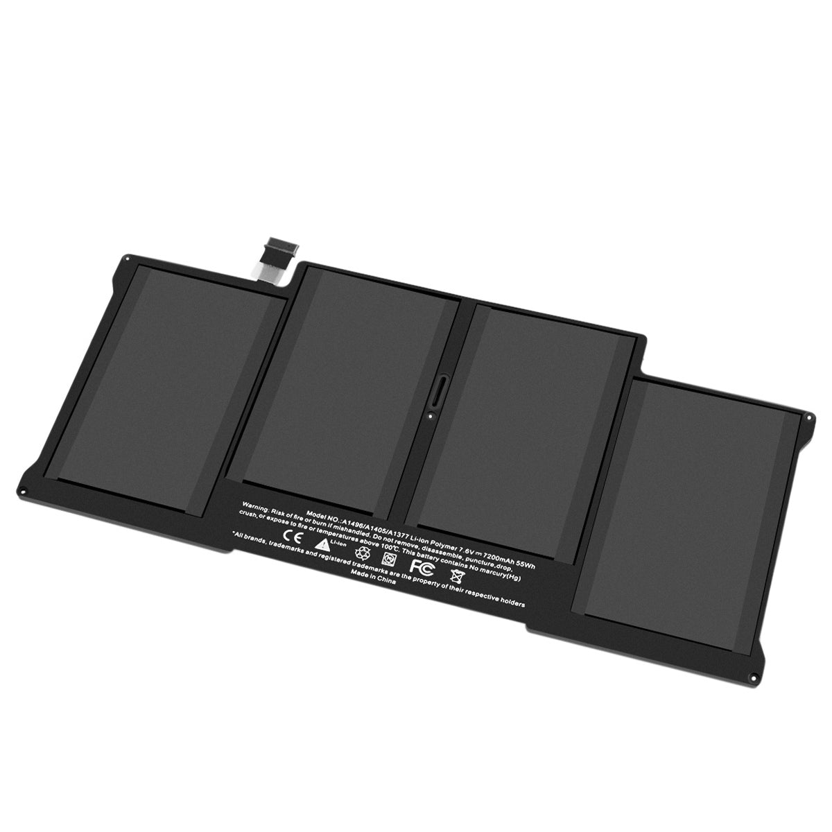 7.2Ah A1377 A1405 A1369 A1466 Batterij Voor Apple MacBook Air 13" 2013 2014 2015