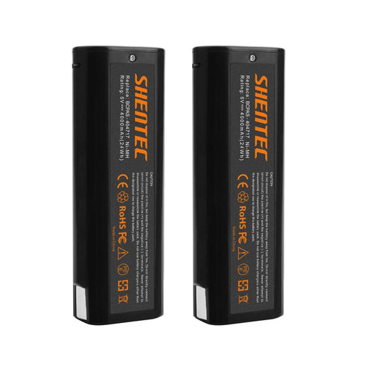 SHENTEC 2 Packs 4000mAh 6V Battery Compatible with Paslode