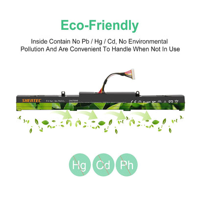 SHENTEC 2200mAh Laptop battery A41N1501 Battery for ASUS