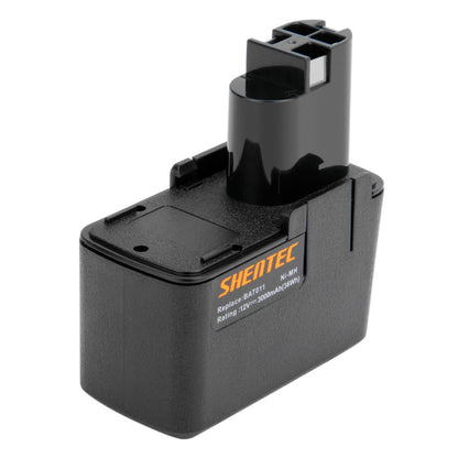 SHENTEC 3.0AH 12V Ni-MH accu voor Bosch BAT011 H1214N 2607335054 2607335055 2607335071