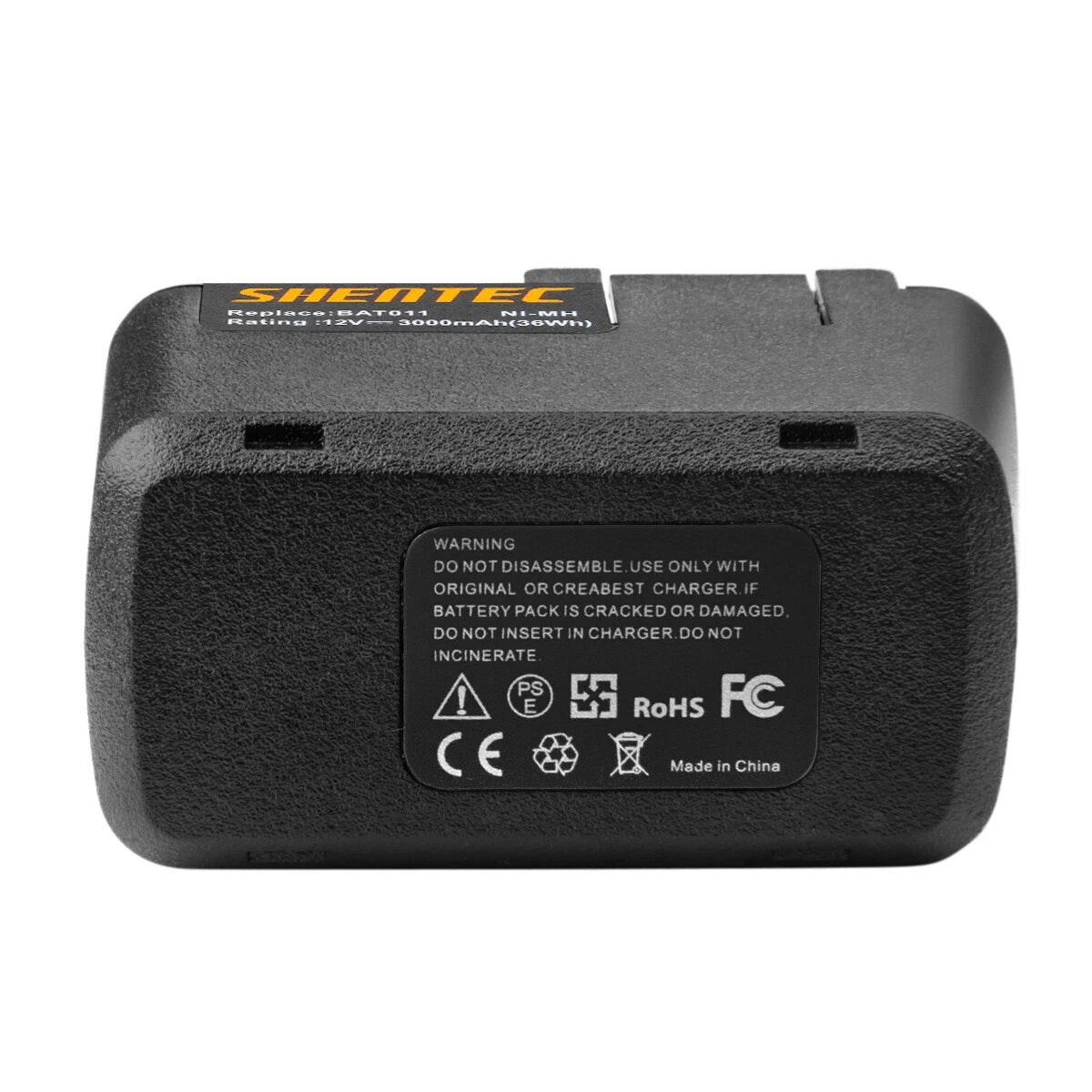 SHENTEC 12V 4000mAh Ni-MH-accu voor Bosch BAT011 BH1214L BH1214H H1214N BH-1214