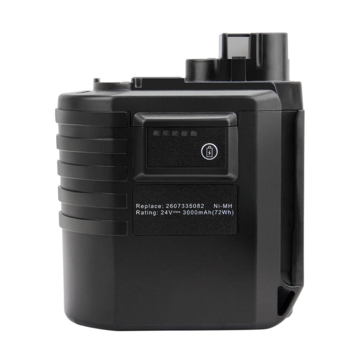 SHENTEC 24V 4.0AH Ni-MH vervangingsaccu voor Bosch 2607335082 0611260539 GBH24VRE GBH24VFR
