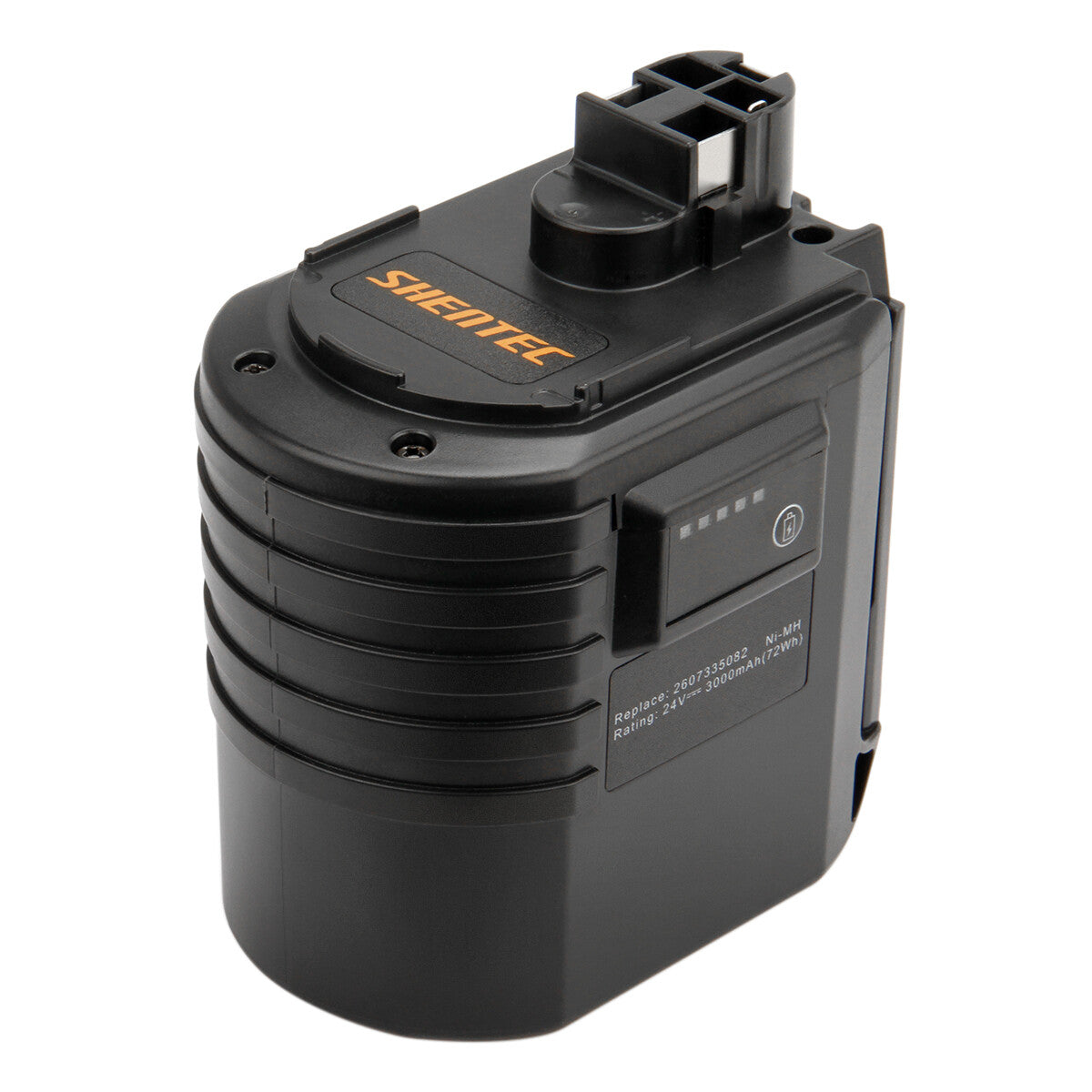 SHENTEC 24V 4.0AH Ni-MH vervangingsaccu voor Bosch 2607335082 0611260539 GBH24VRE GBH24VFR