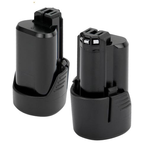 SHENTEC 2X 3.0AH 10.8V Li-ion Vervangende Accu Voor Bosch BAT411 BAT413 GSR GDR GWI GSA GMF