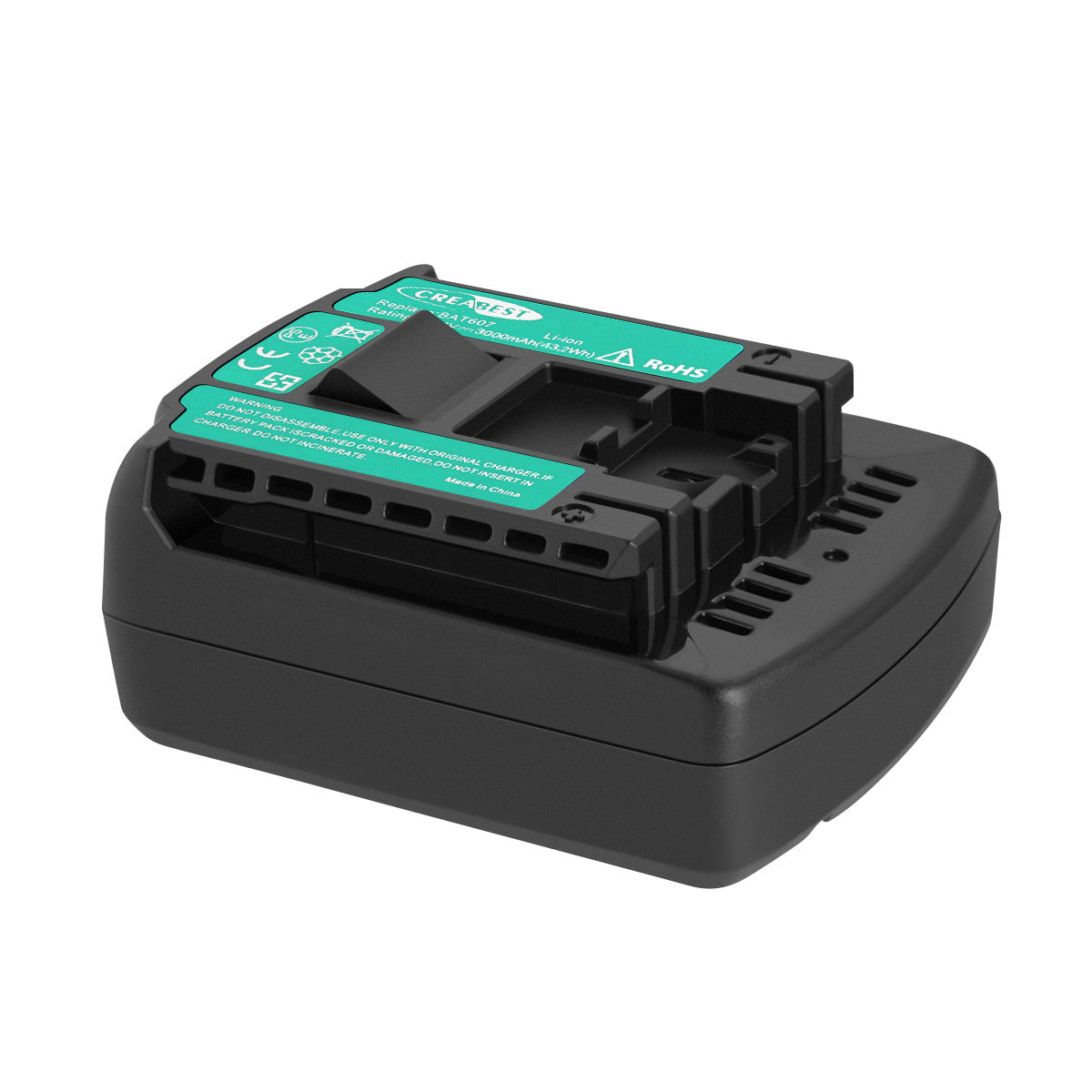 SHENTEC 14.4V 3500mAh Li-ion vervangende batterij voor Bosch BAT607G BAT607 BAT614G 2607336318 2607336150