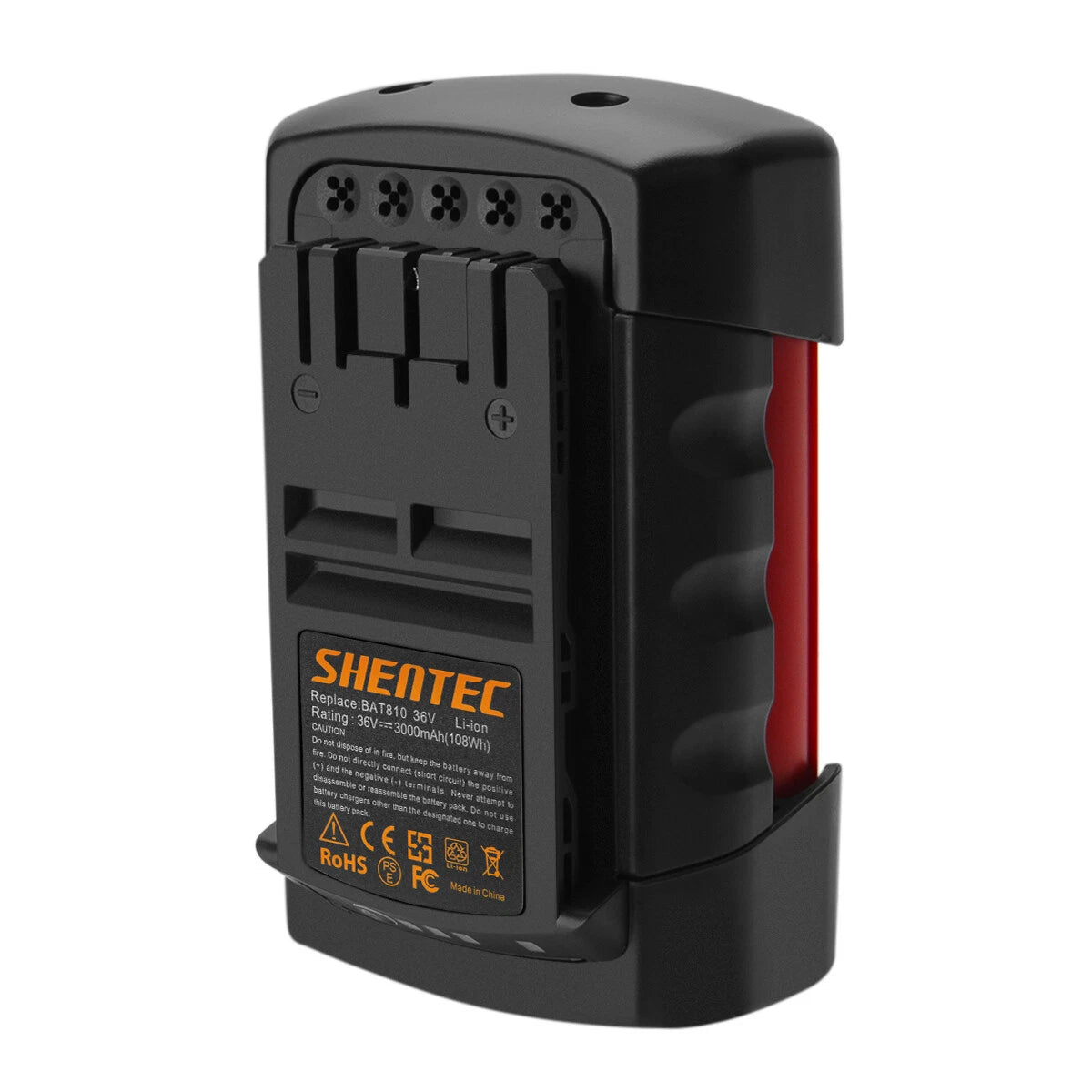 SHENTEC 36V 3.0Ah Li-ion accu voor Bosch 11536C 11536VSR 38636-01 BAT810