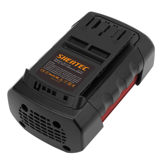 SHENTEC 36V 5aH Li-ion Vervangende Accu Voor Bosch Rotak 32 LI 34 LI 37 LI 43 LI Bosch 36V BAT810 BAT836 BAT840 D70771 2607336003