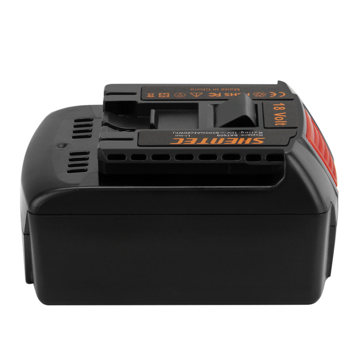 SHENTEC 2X 18V 6Ah Li-Ion Battery For BOSCH GDR GSR GSB GWS GBH GDS BAT618 BAT609 CCS CRS