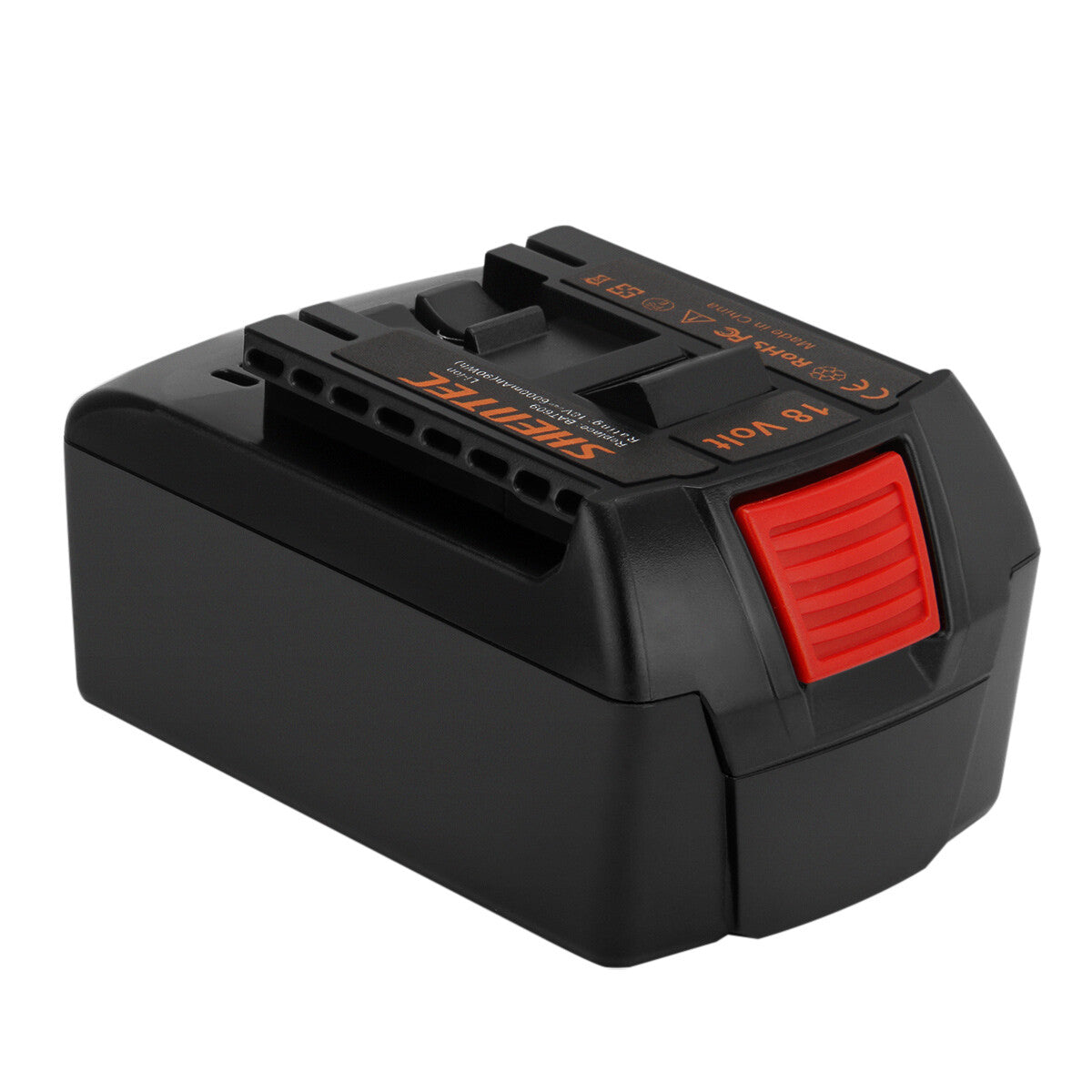 SHENTEC 2X 18V 6Ah Li-Ion Battery For BOSCH GDR GSR GSB GWS GBH GDS BAT618 BAT609 CCS CRS