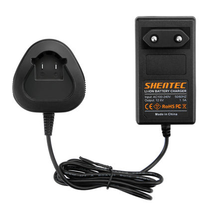 SHENTEC 10,8V/12V Li-ion acculader voor Bosch BAT411 BAT412 BAT413 2607336864 2607336013