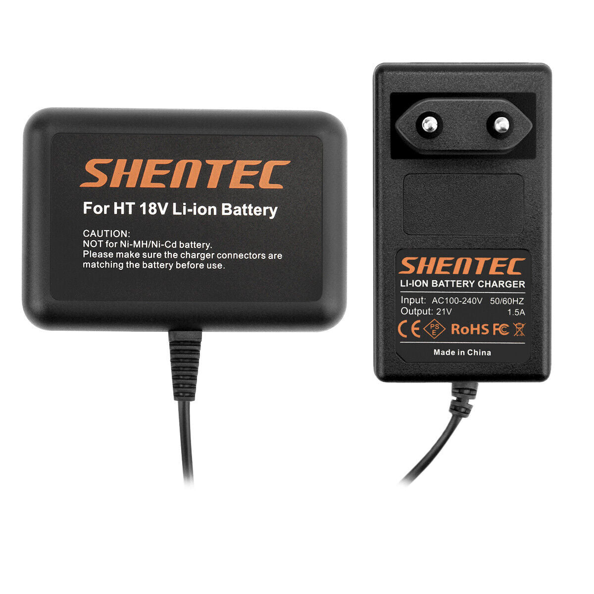 SHENTEC 18V Li-ion-batterijlader voor Hitachi BSL1815 BSL1830 330068 330557 330067