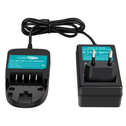 SHENTEC 18V Li-ion-oplader voor Bosch PST 18 LI PSB 18 LI-2 1600Z00000 1600Z0003U