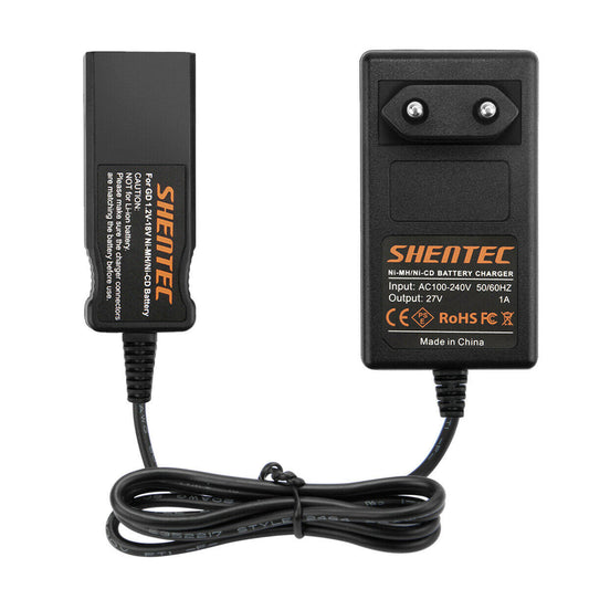 SHENTEC 18V Ni-MH/Ni-CD Batterijlader Voor Gardena Turbotrimmer SmallCut 300 648872 8834-20