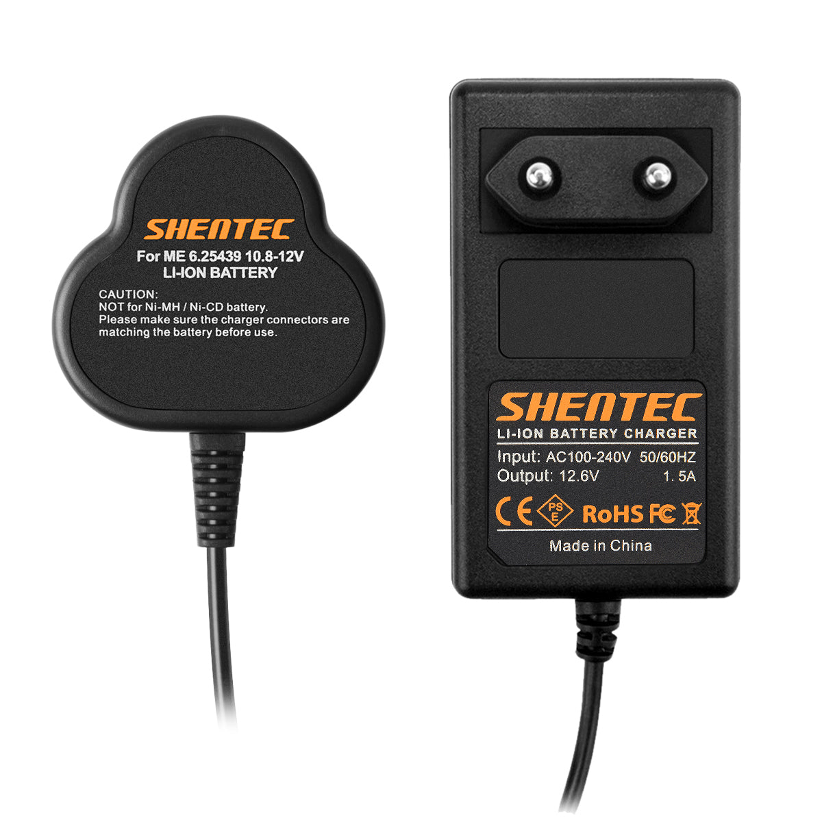 SHENTEC 10.8V Li-ion accu voor Metabo 6.25438 6.25439 PowerImpact 12 Powermaxx