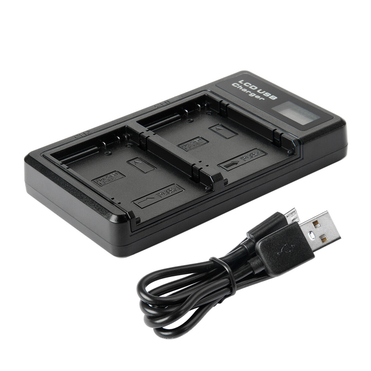 SHENTEC 2x LP-E8 Accu + Dubbele Oplader voor Canon EOS 550D 600D 650D 700D Kiss T2i X4 X5