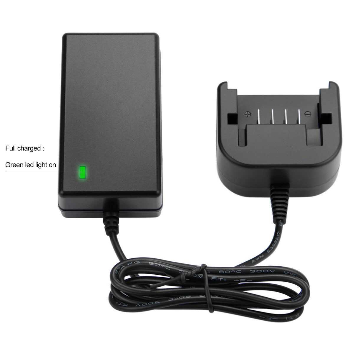 SHENTEC Li-ion-batterijlader voor Worx 20V WX678 WG259 WX390.1 WX393.3 WG549E.9 WA3551.1