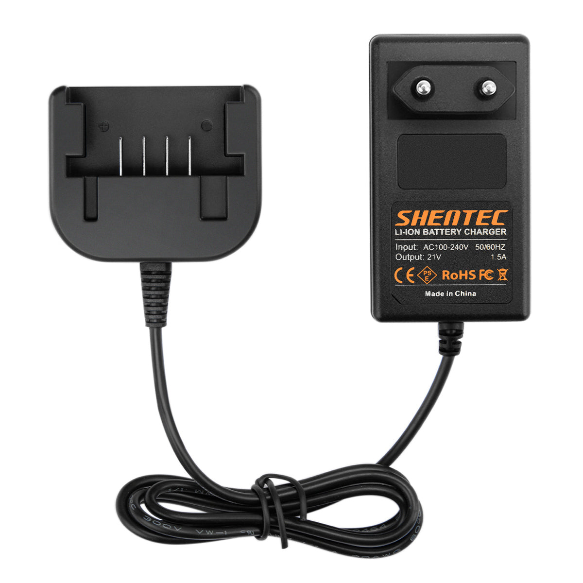 SHENTEC Li-ion-batterijlader voor Worx 20V WX678 WG259 WX390.1 WX393.3 WG549E.9 WA3551.1