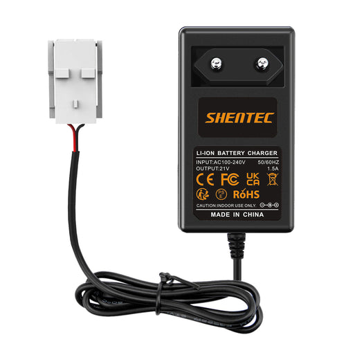 SHENTEC 20V Li-ion acculader voor Worx 50032492 50032774 WA3230 WA3231 WR105SI