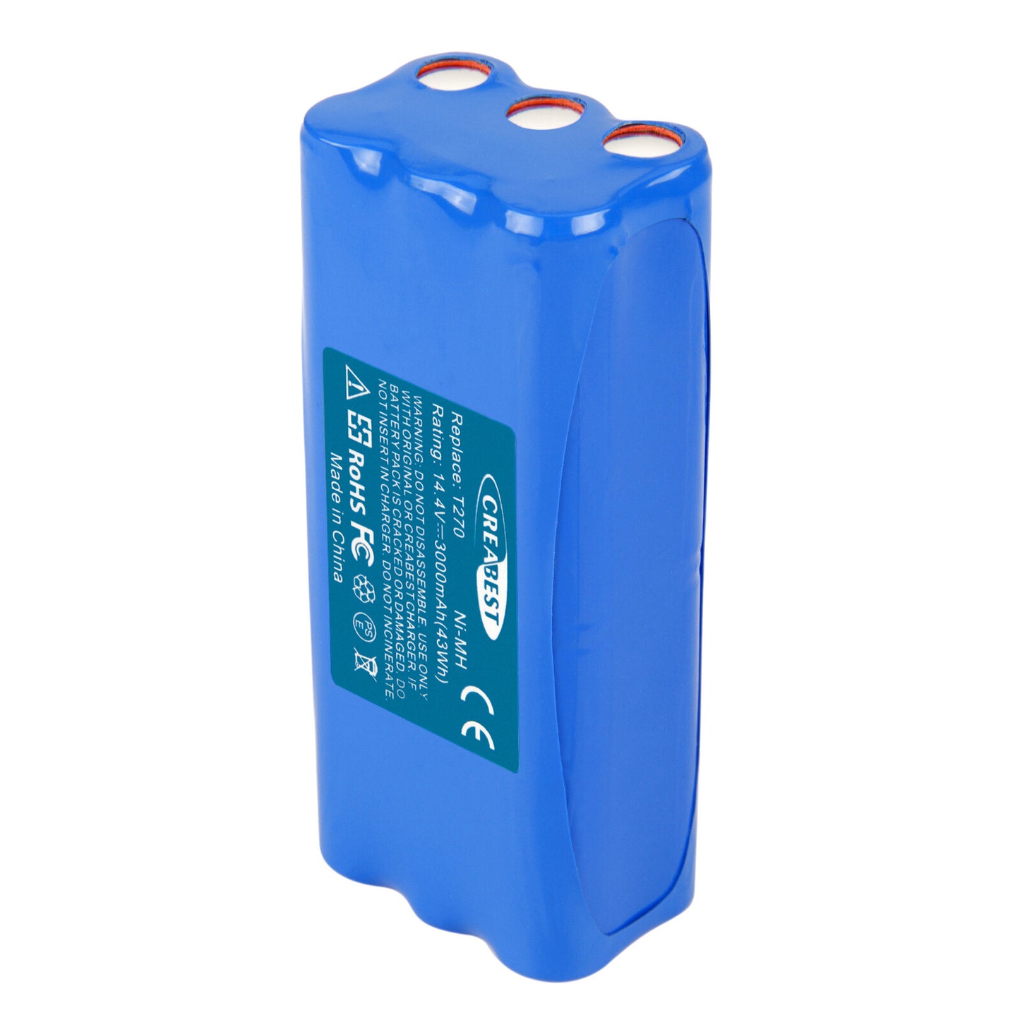 SHENTEC 14.4V 3.0AH NI-MH VERVANGENDE BATTERIJ VOOR DIRT DEVIL M606 M607 M612 M610 M607 0606004/R1-BATTER