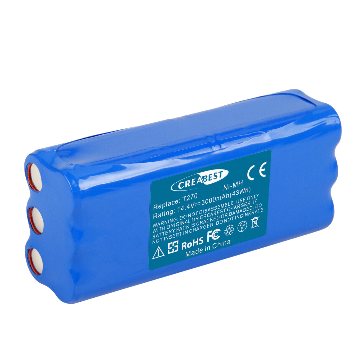 SHENTEC 14.4V 3.0AH NI-MH VERVANGENDE BATTERIJ VOOR DIRT DEVIL M606 M607 M612 M610 M607 0606004/R1-BATTER
