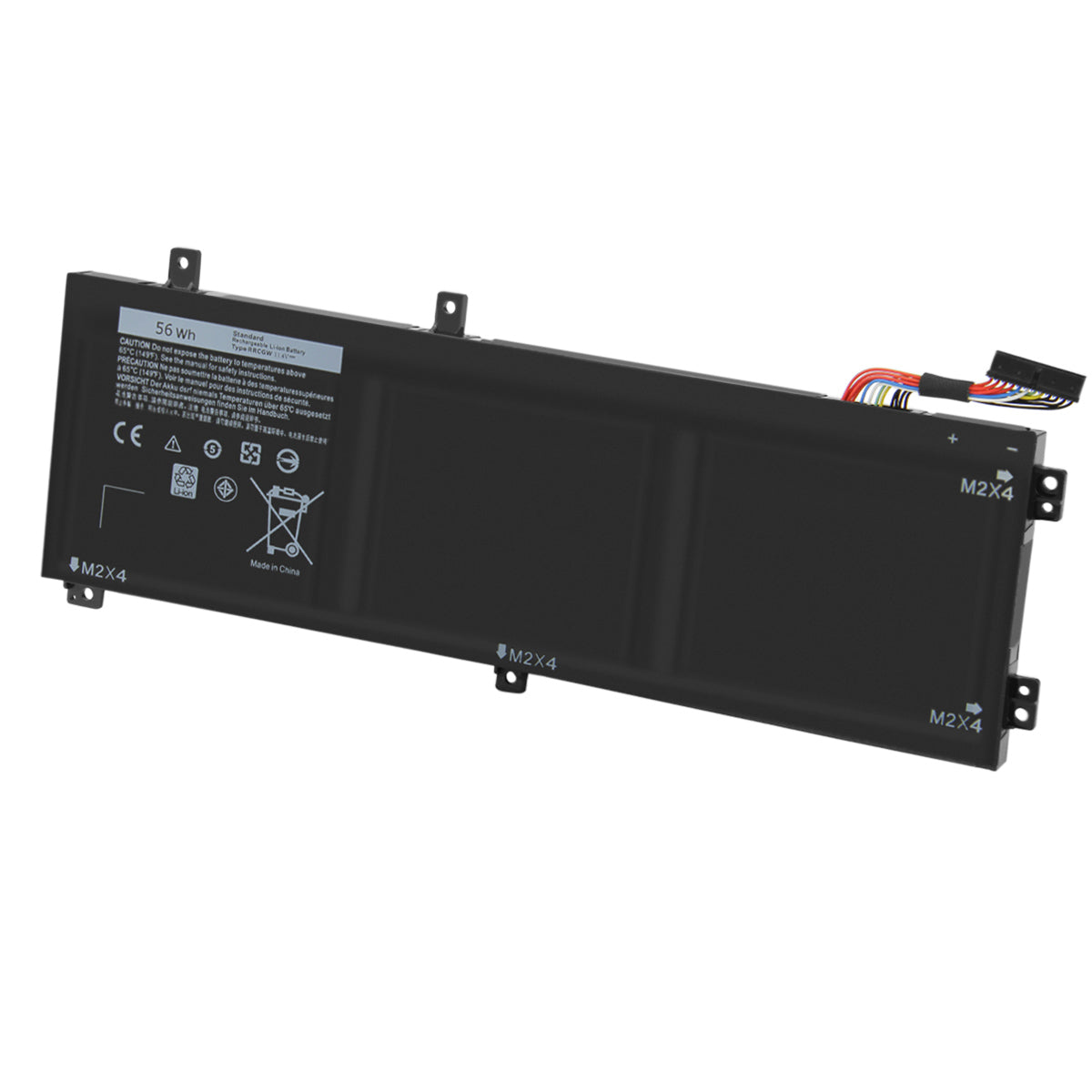 11.4V 4900mAh RRCGW M7R96 62MJV Battery For Dell Precision 15 5510 XPS 15 9550
