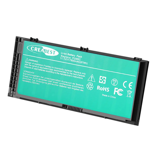 7.8Ah X57F1 86Wh Batterij voor Dell Precision M4600 M4700 M6600 M4800 451-11744 FV993