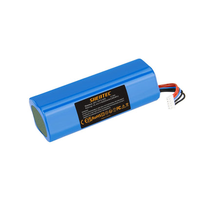SHENTEC 6Ah Li-ionbatterij voor Ecovacs 201-1913-4200 S10-Li-144-5200 DBX11-11/21