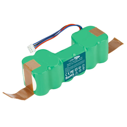 SHENTEC 2X 12V 3500mAh Ni-MH BATTERIJ VOOR DD4G 10001568 DEEBOT OZMO DN55 M89 O601 O610