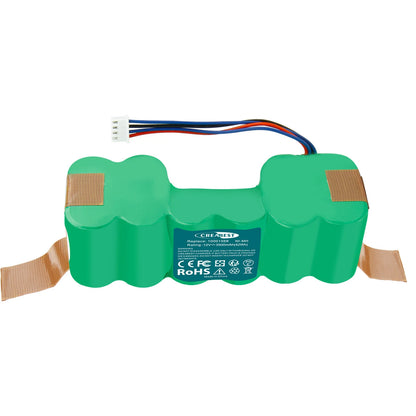 SHENTEC 2X 12V 3500mAh Ni-MH BATTERIJ VOOR DD4G 10001568 DEEBOT OZMO DN55 M89 O601 O610