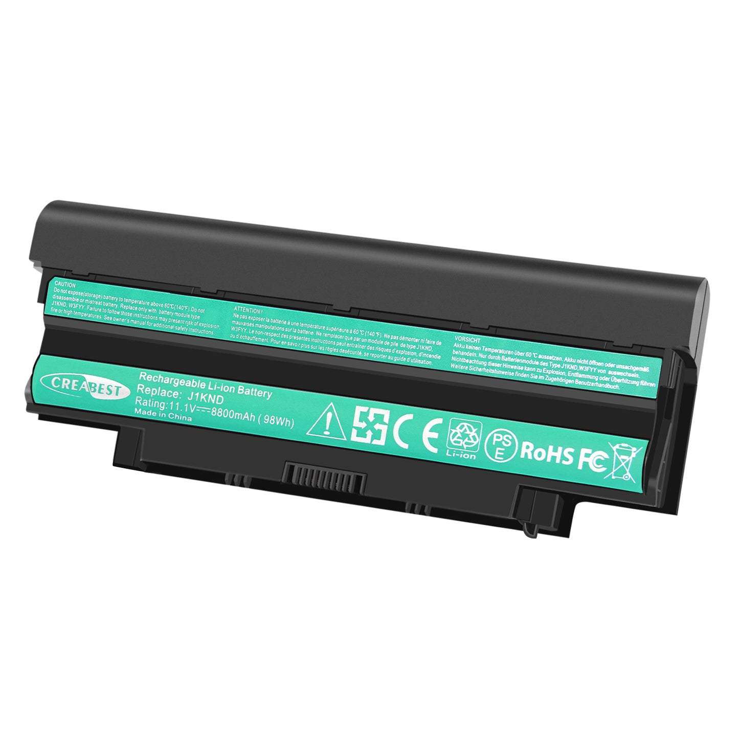 11,1V J1KND J4XDH YXVK2 Battery For Dell Inspiron 13R 14R 15R N3010 N4110 M5010