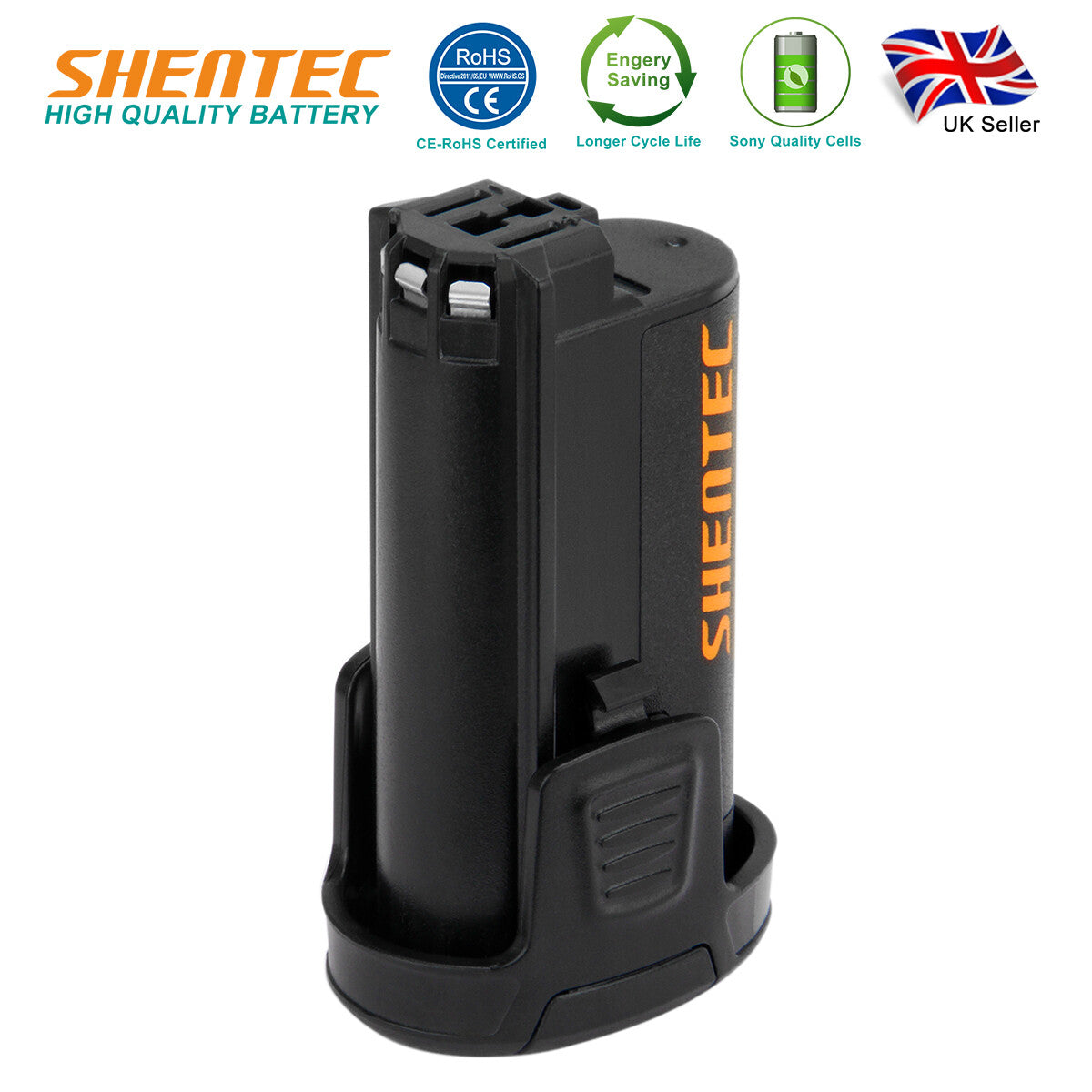 SHENTEC 3000mAh 8V Li-ion batterij voor Dremel 8100 snoerloze multitool B808-01