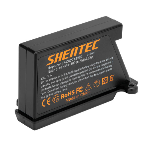 SHENTEC 14.4V 4000mAh Li-ion batterij voor LG EAC60766104 EAC60766105 EAC60766101 VR1012W