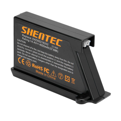 SHENTEC 14.4V 4000mAh Li-ion batterij voor LG EAC60766104 EAC60766105 EAC60766101 VR1012W