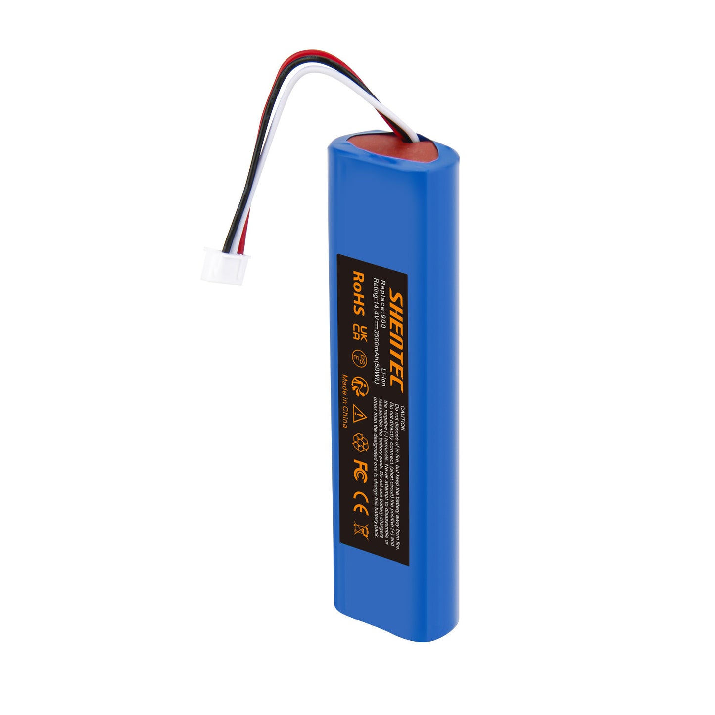 SHENTEC 3.5Ah 14,4V Li-ion vervangende batterij voor Ecovacs Deebot Ozmo 900 901 905 920 S01-LI-148-2600