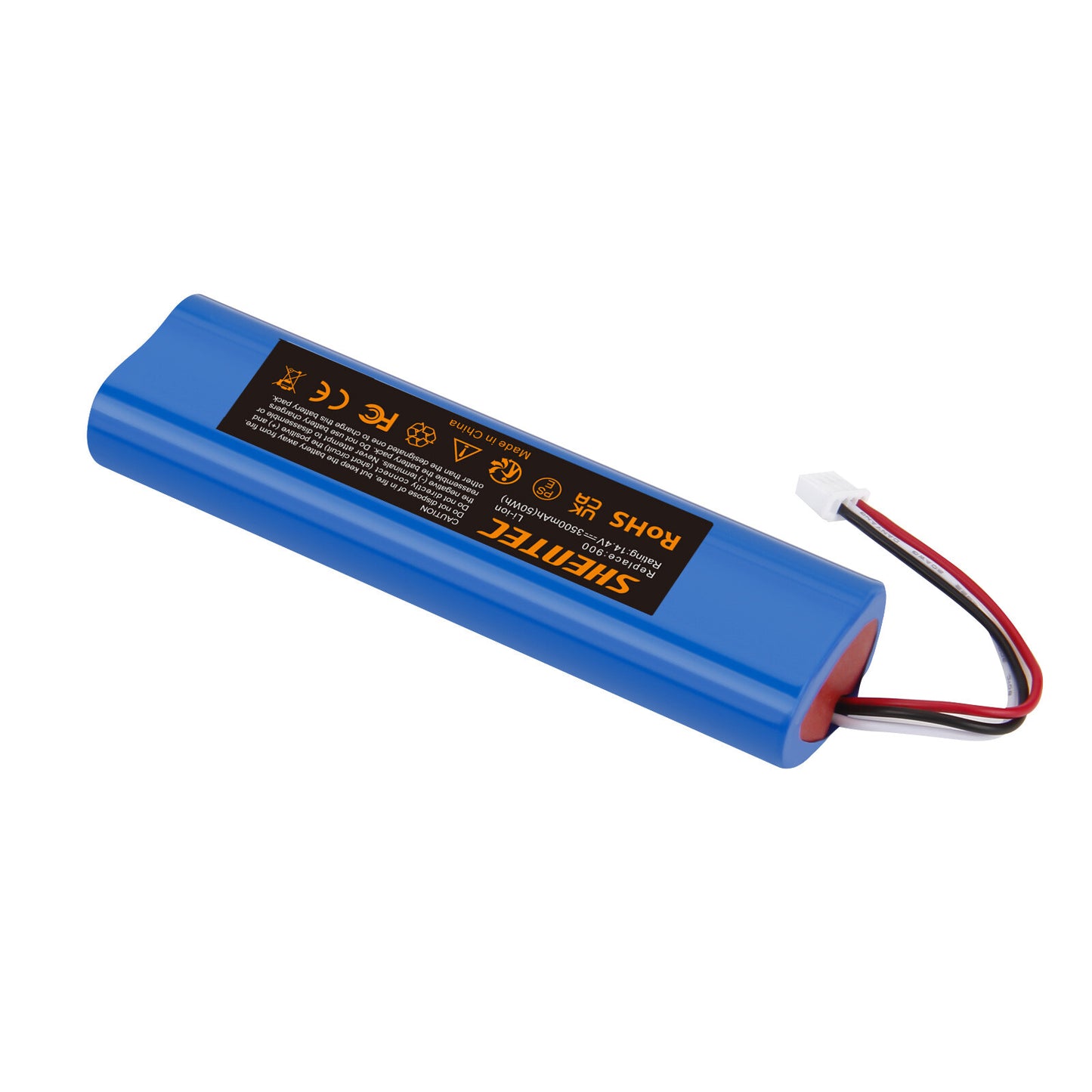 SHENTEC 3.5Ah 14,4V Li-ion vervangende batterij voor Ecovacs Deebot Ozmo 900 901 905 920 S01-LI-148-2600
