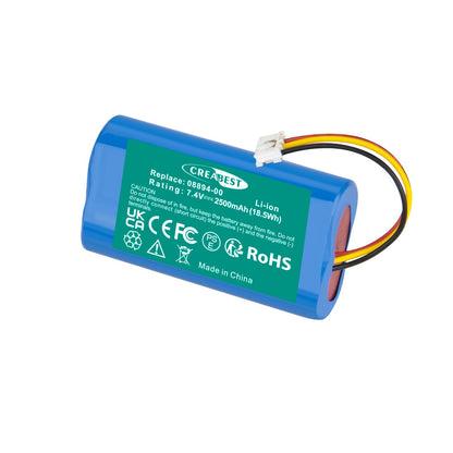 SHENTEC 7.4V 2.5Ah Accu voor Gardena ComfortCut 8893 8895 D-89079 Ulm 2500mAh 08894-00.640.00