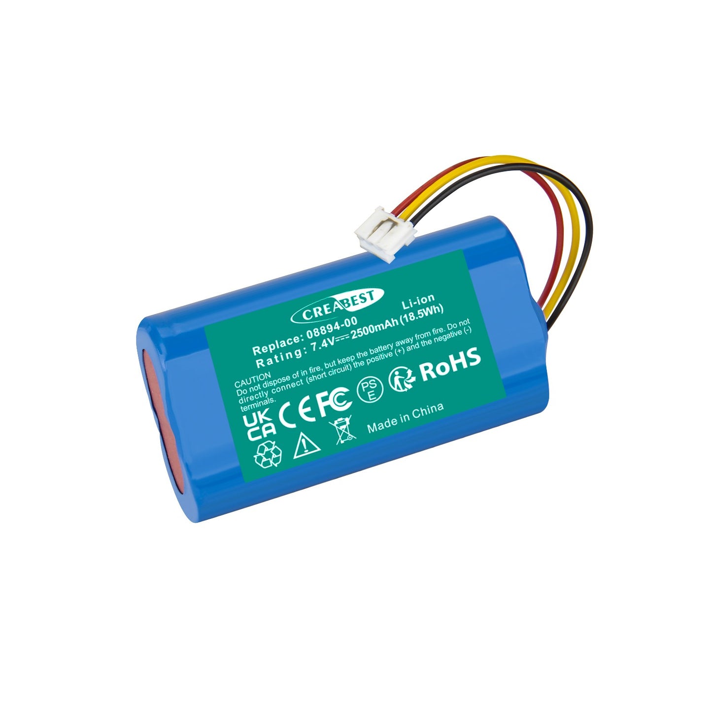 SHENTEC 7.4V 2.5Ah Accu voor Gardena ComfortCut 8893 8895 D-89079 Ulm 2500mAh 08894-00.640.00
