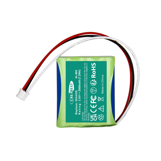 3.6V 2000mAh Ni-MH Vervangingsbatterij voor Tonies Toniebox Musicbox Soundbox 50AA5S