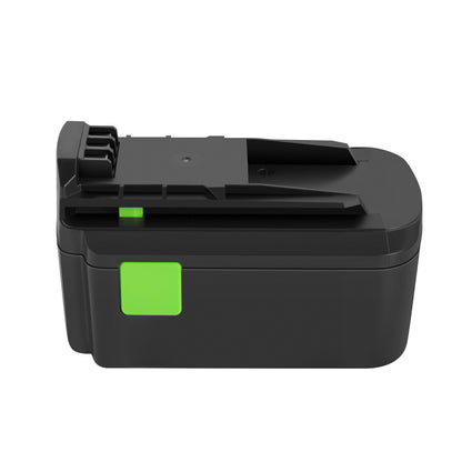 SHENTEC 6Ah 18V Li-ion-batterij Voor Festool 498342 498343 497253 T 18+3 BPC 18 PSC/PSBC 400