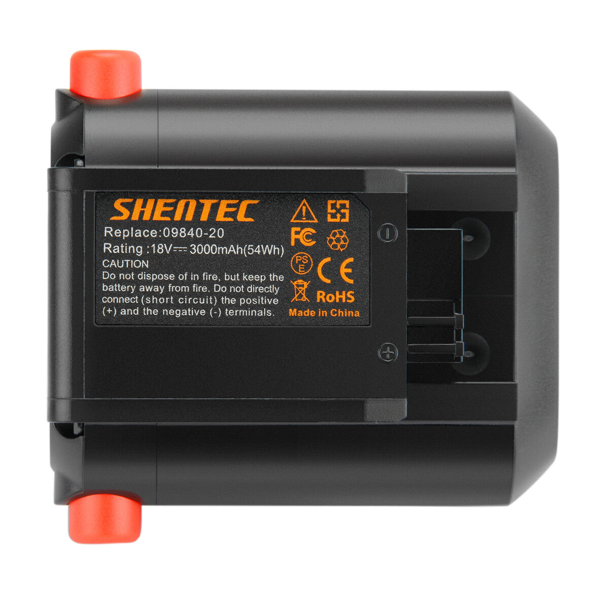 SHENTEC 18V 3AH Li-ion-accu voor Gardena BLi-18 9840-20 9839-20 8881-20 EasyCut Li-18/50