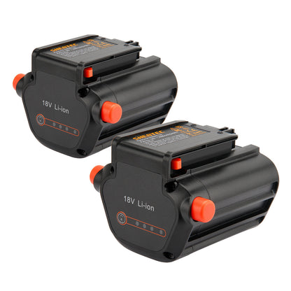 SHENTEC 2X 3000mAh 09840-20 BLi-18 Li-ion batterij voor Gardena Delimber TCS Li-18/20