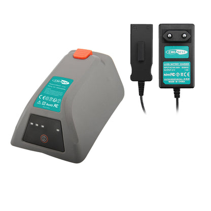 18V 3500mAh Battery + Charger for Gardena 8025-20 Comfort Wall-Mounted Hose Box 35 roll-up 008A231