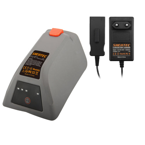 18V 3500mAh accu + oplader voor Gardena 8025-20 Comfort wandgemonteerde slangbox 35 oprolbaar 008A231