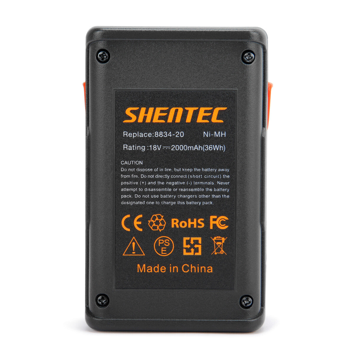 SHENTEC 18V 2000mAh Ni-MH 8834-20 Batterij Voor Gardena Hegenschaar EasyCut 42Accu 648844